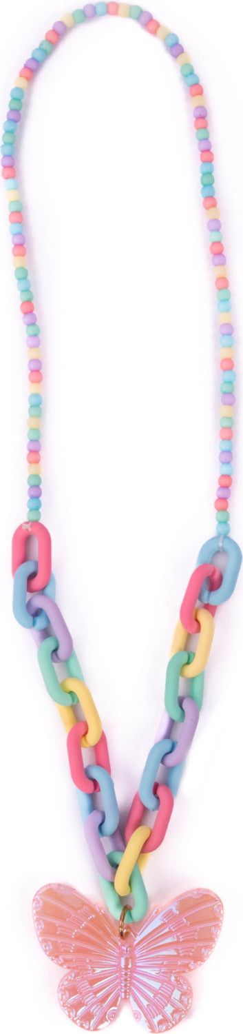 Kaleidoscope Butterfly Necklace